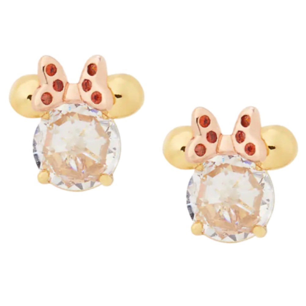 KATE SPADE • New York x Disney Minnie Mouse Stone Earrings